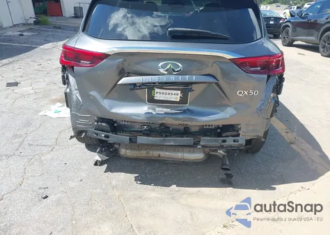 2021 Infiniti Qx50 Sensory z USA, uszkodzony, nr VIN 3PCAJ5CA3MF115346